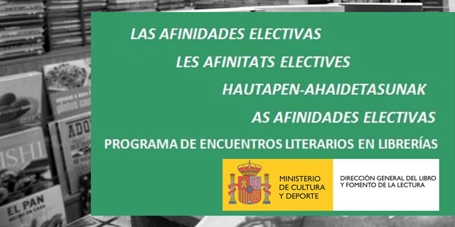 Tres librerías aragonesas acogerán encuentros dentro del programa Afinidades electivas